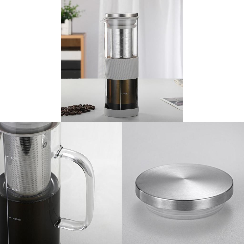 Cold Brew Jar - F19B แบบพกพากาแฟ Cold BREW ความจุ 800ml