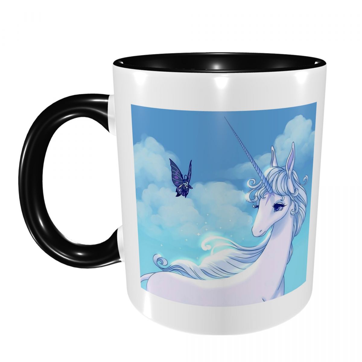 Coffee Tea With Me - คุณเคยเห็นแก้วน้ำลายยูนิคอร์นแบบนี้หรือเปล่า? แก้วเซรามิกตลกๆ สำหรับกาแฟ ชา นม ของขวัญสำหรับเพื่อน