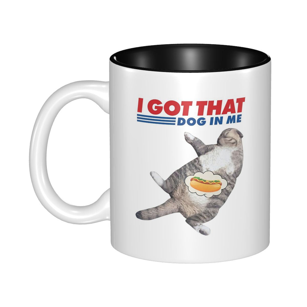 Coffee Tea With Me - แก้วมัคเซรามิคตลกๆ ลาย 
