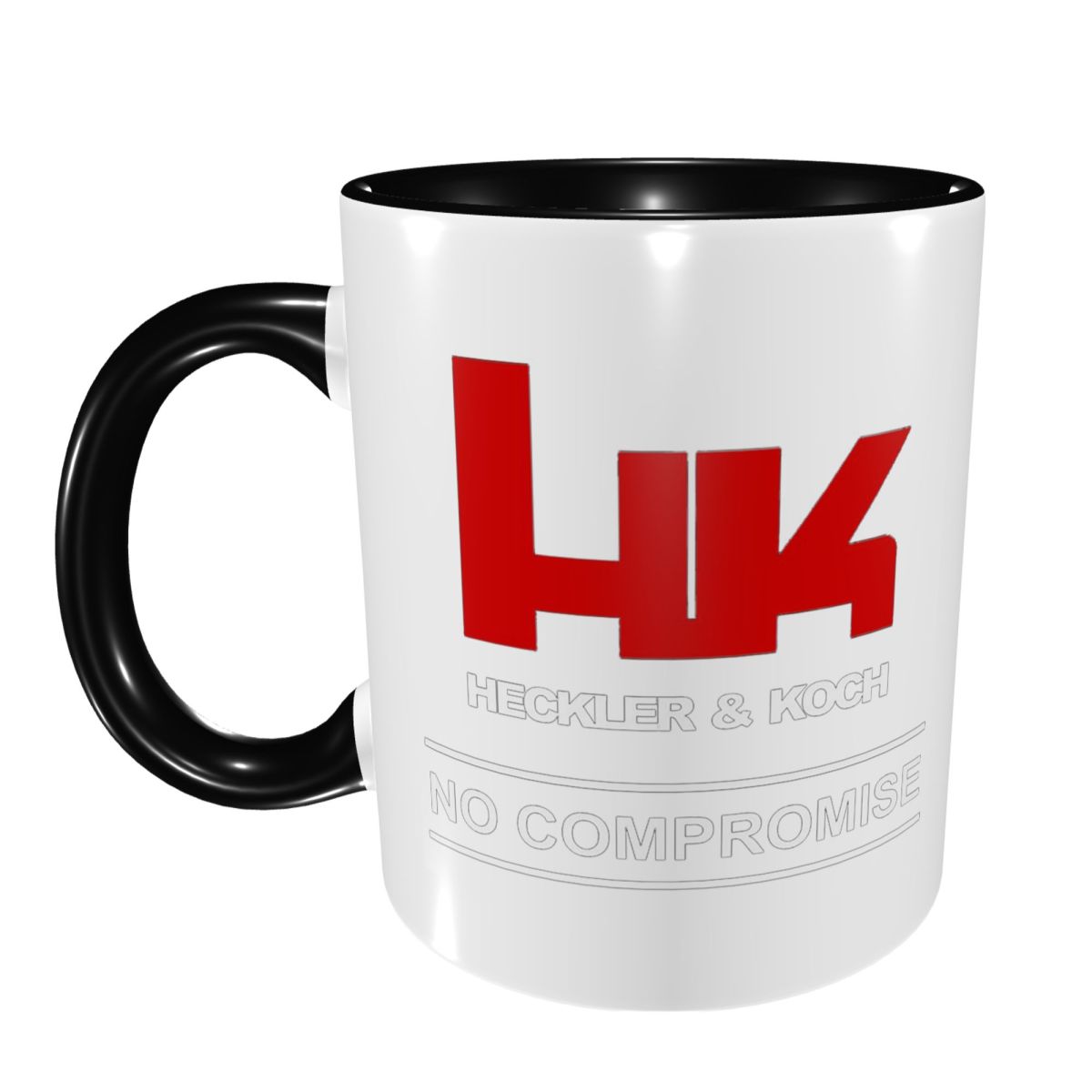 Coffee Tea Hk - แก้วมัคเซรามิคตลกๆ ลายปืน Heckler Koch Hk Mg4