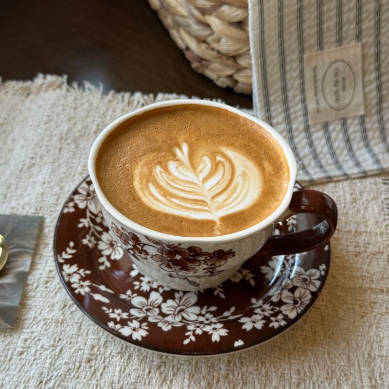 ชุดจานกาแฟวินเทจ 2 ชิ้น ลายดอก - Tea Coffee Set Up บทวิจารณ์และราคา