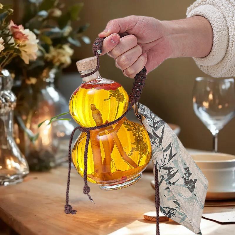 โปร่งใสรูปมะระขวดไวน์แก้ว Boro - Cold Brew Jar บทวิจารณ์และราคา
