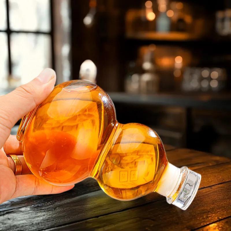 โปร่งใสรูปมะระขวดไวน์แก้ว Boro - Cold Brew Jar บทวิจารณ์และราคา