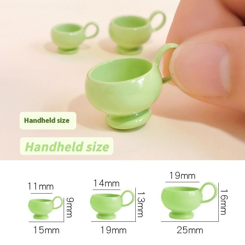 แก้วกาแฟจิ๋ว 1 ชิ้น ของตกแต่ง  - Coffee Tea Cups บทวิจารณ์และราคา