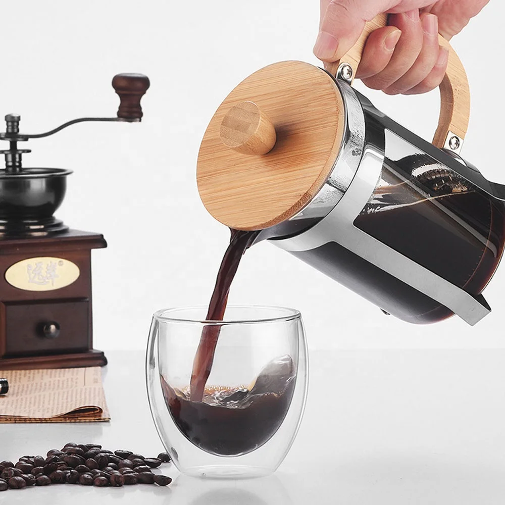 หม้อกดสแตนเลสขนาด 350/600 มล.  - Coffee Tea Press บทวิจารณ์และราคา