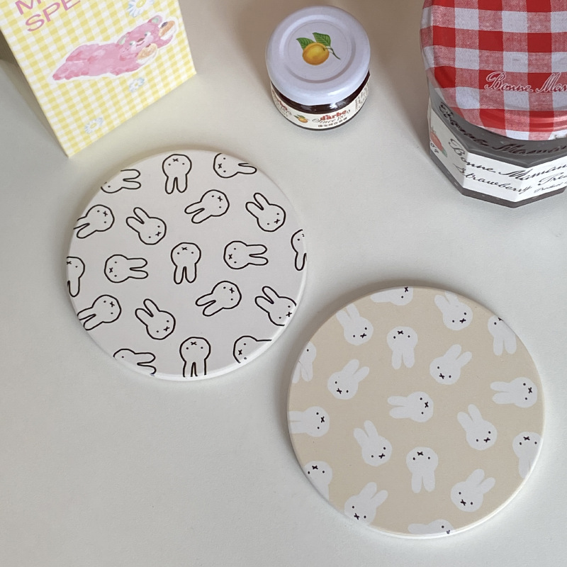 แผ่นรองแก้วกาแฟลายมิฟฟี่สุดน่า - Coffee Tea Cups บทวิจารณ์และราคา