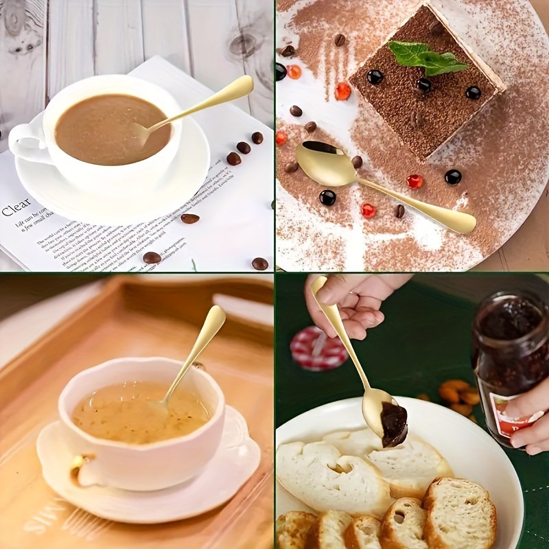 6/10/20 ชิ้นสแตนเลสสตีลช้อนทอง - Coffee Tea Sugar Canister Set บทวิจารณ์และราคา