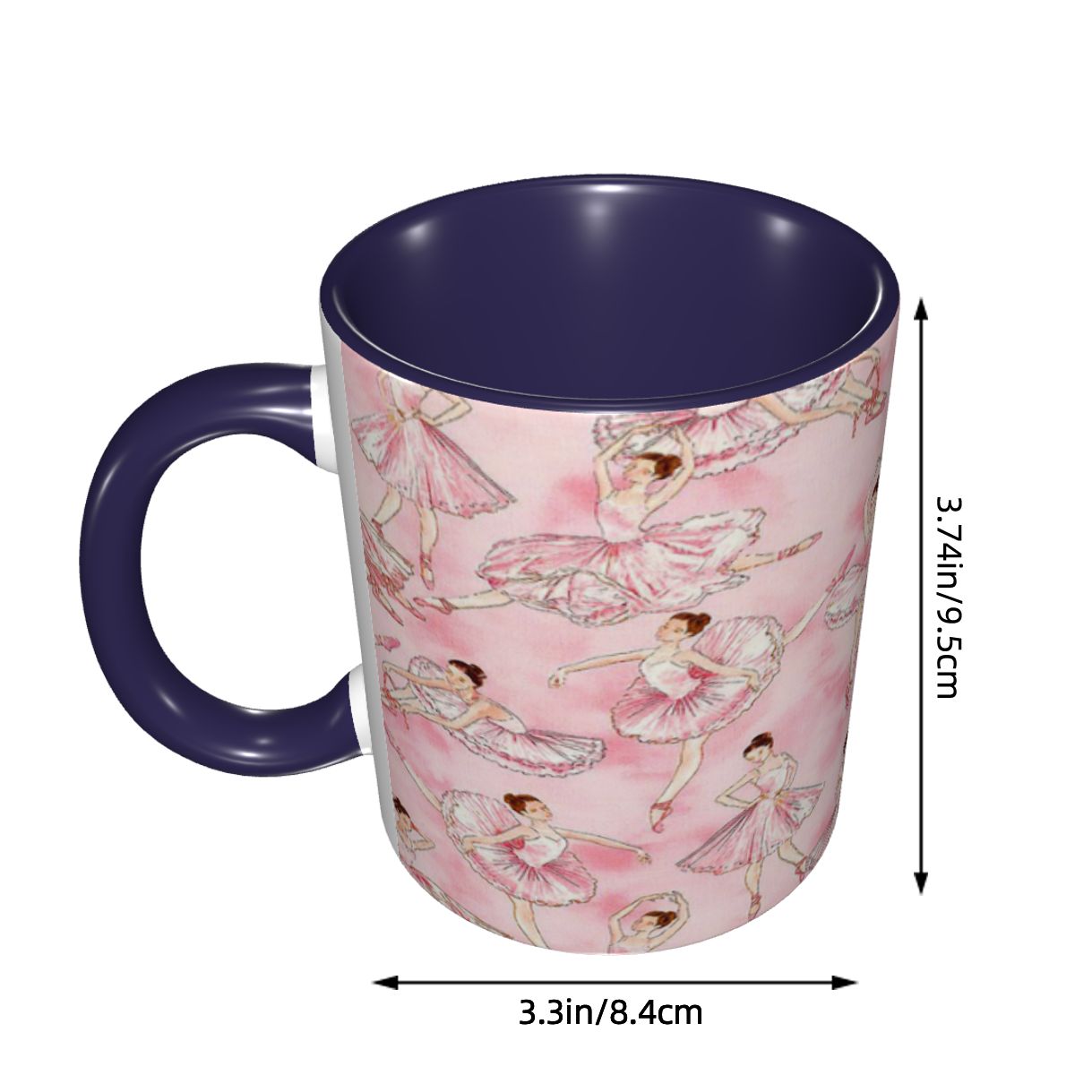 แก้วกาแฟเซรามิกตลก ลายบัลเล่ต์ - Coffee Tea With Me บทวิจารณ์และราคา