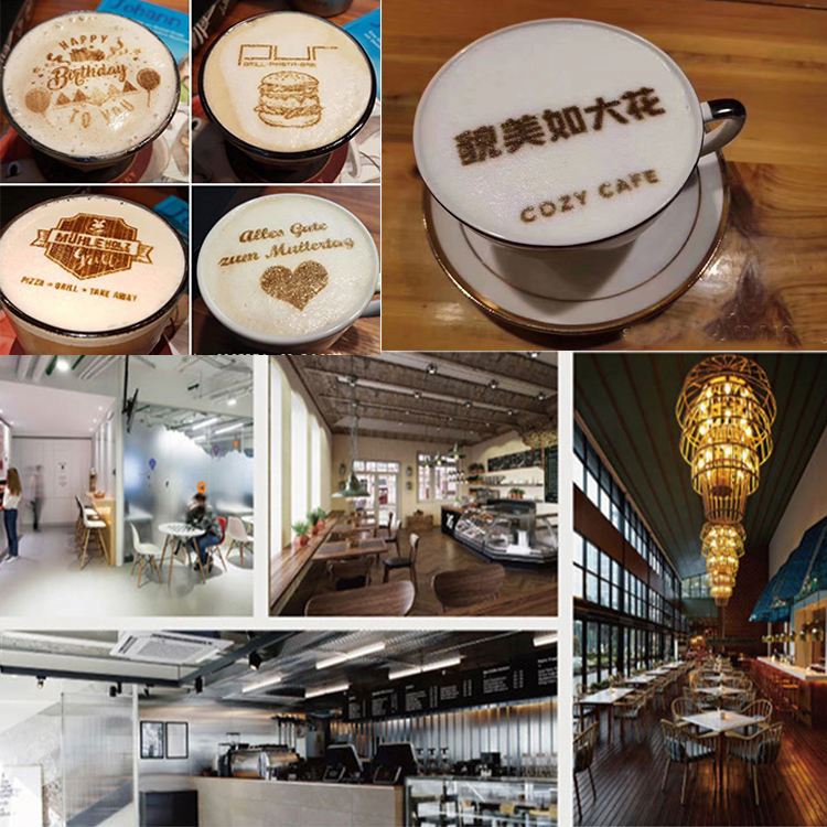 เครื่องพิมพ์อิงค์เจ็ทอัตโนมัติ - Coffee Tea Cups บทวิจารณ์และราคา