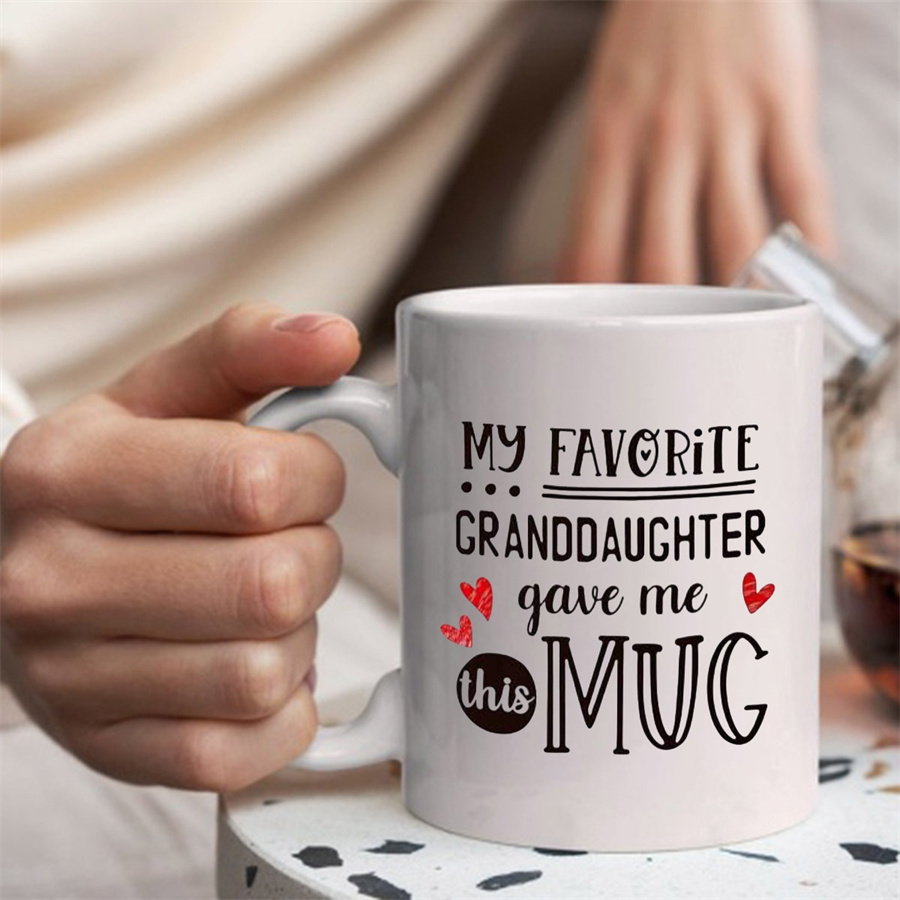 แก้วกาแฟเซรามิกสีขาวขนาด 11 ออ - Coffee Tea With Me บทวิจารณ์และราคา