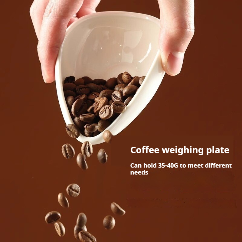 ถาดเซรามิกสำหรับตวงเมล็ดกาแฟ จ - Coffee Tea Bean Leaf บทวิจารณ์และราคา
