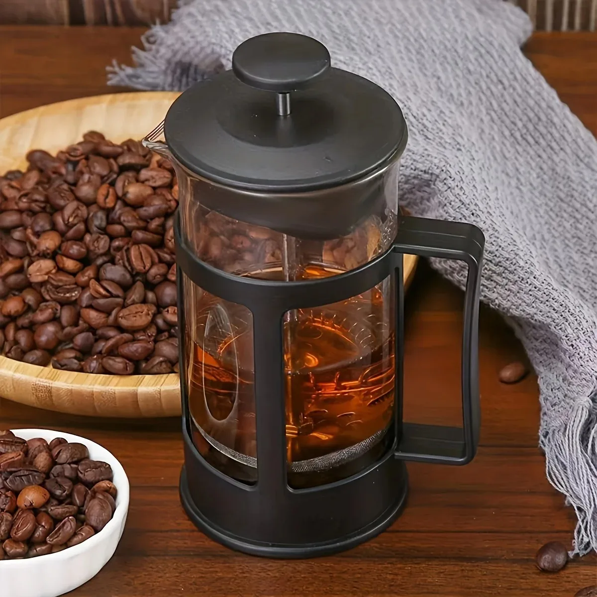 กาแฟหม้อกดฝรั่งเศสพร้อมตัวกรอง - Coffee Tea Press บทวิจารณ์และราคา