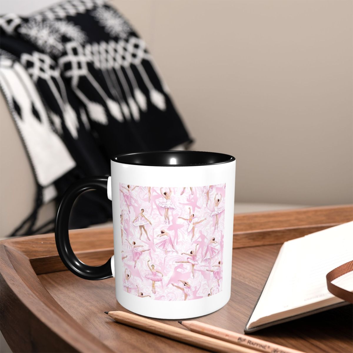 แก้วมัคเซรามิกลายบัลเลริน่าสุด - Coffee Tea With Me บทวิจารณ์และราคา