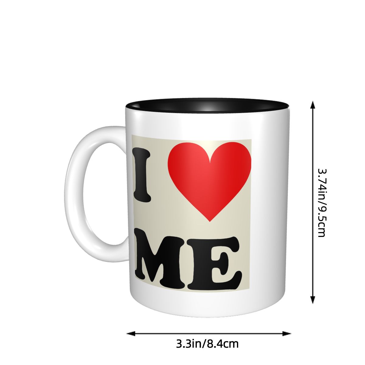 แก้วมัค I Love Me Heart ลายตลก - Coffee Tea With Me บทวิจารณ์และราคา