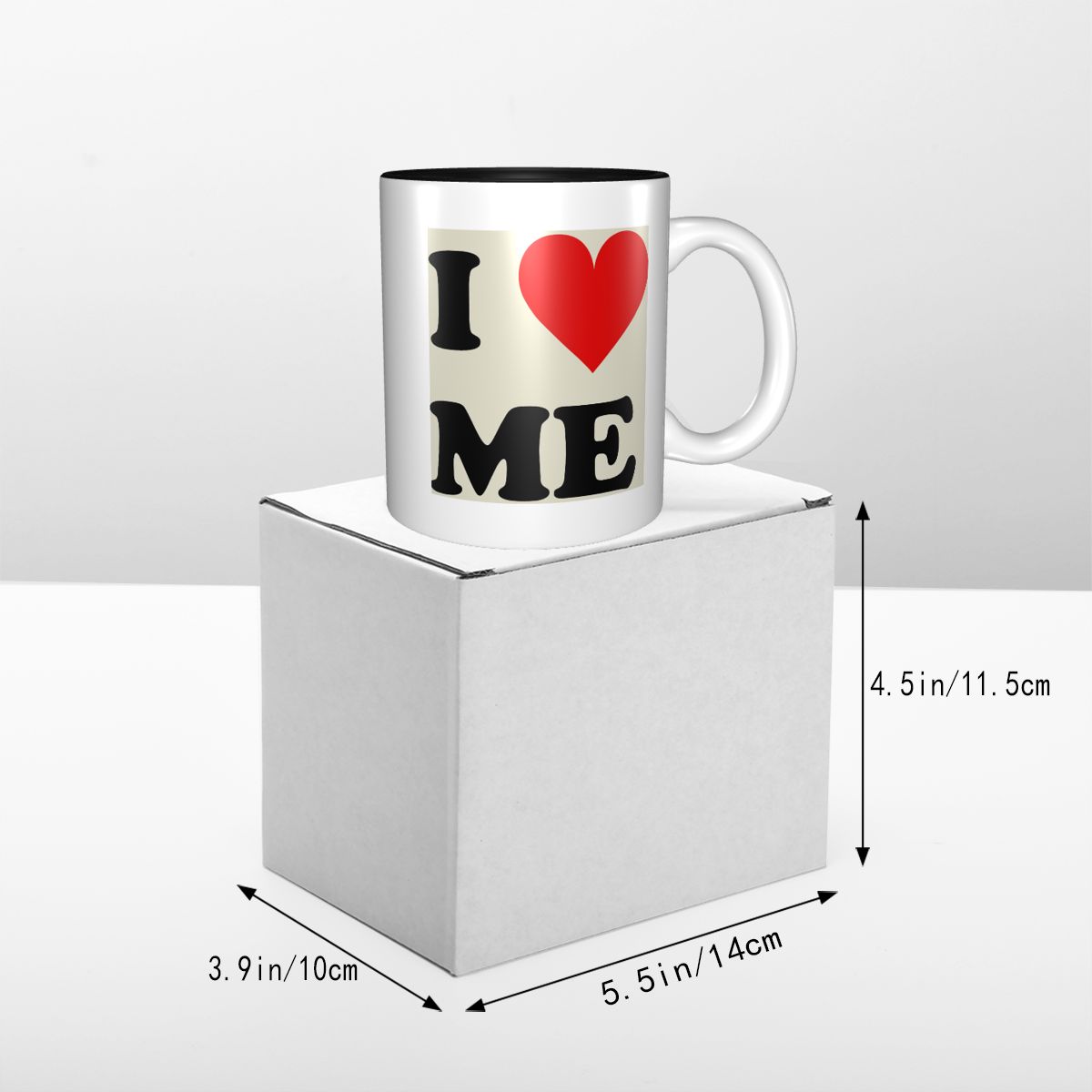 แก้วมัค I Love Me Heart ลายตลก - Coffee Tea With Me บทวิจารณ์และราคา
