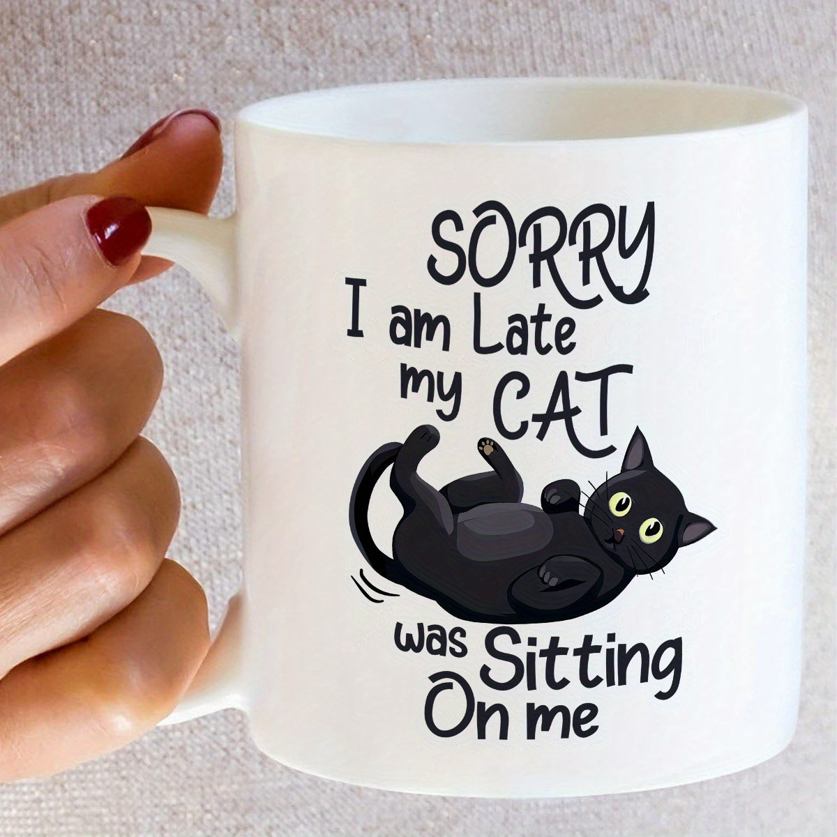 แก้วเซรามิกรูปแมวตลก 1 ชิ้นพร้ - Coffee Tea With Me บทวิจารณ์และราคา