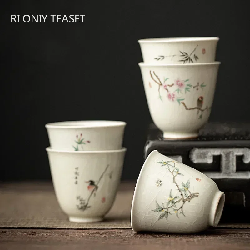 Retro Ice Crack เซรามิคถ้วยสมา - Coffee Tea Set Up บทวิจารณ์และราคา