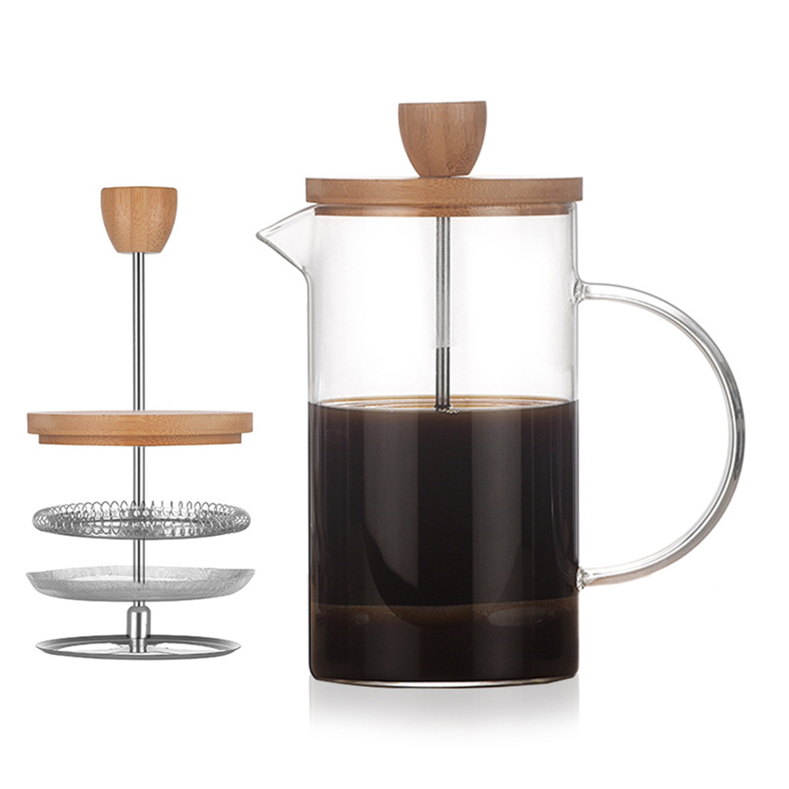 หม้อกรองกาแฟแบบฝรั่งเศสอเนกประ - Coffee Tea Press บทวิจารณ์และราคา