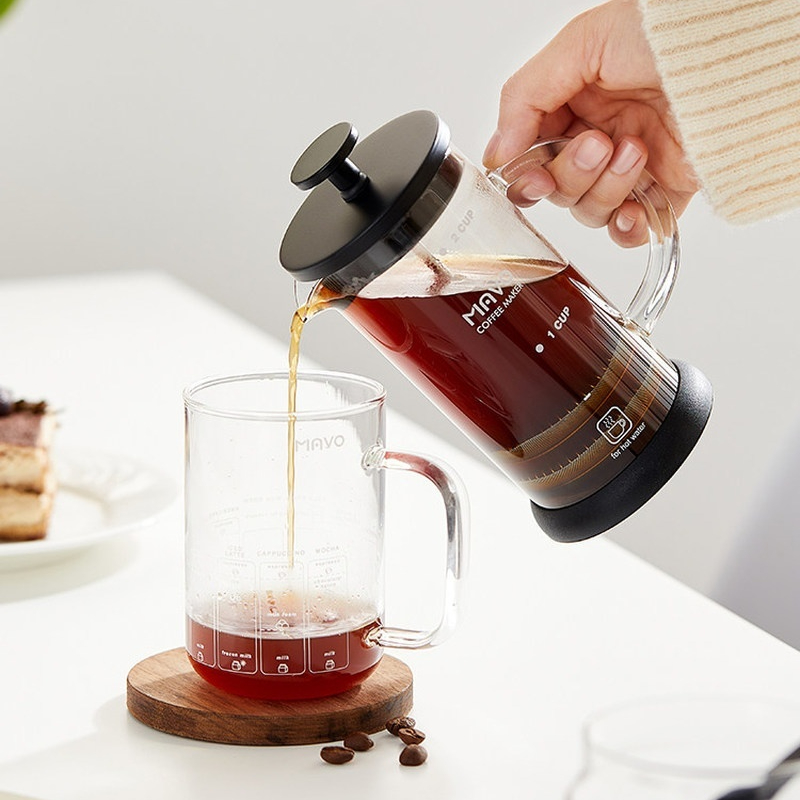 เครื่องชงกาแฟแบบเฟรนช์เพรส MAV - Coffee Tea Press บทวิจารณ์และราคา