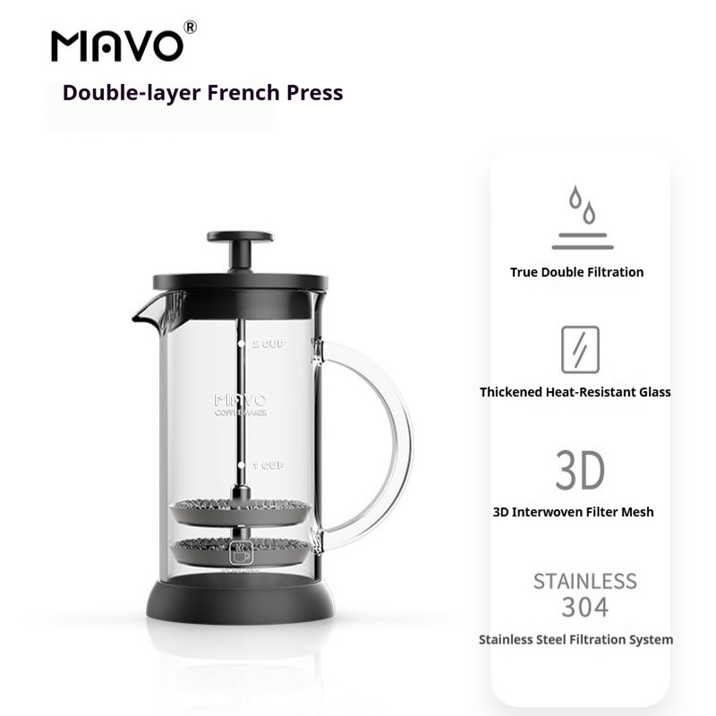 เครื่องชงกาแฟแบบเฟรนช์เพรส MAV - Coffee Tea Press บทวิจารณ์และราคา