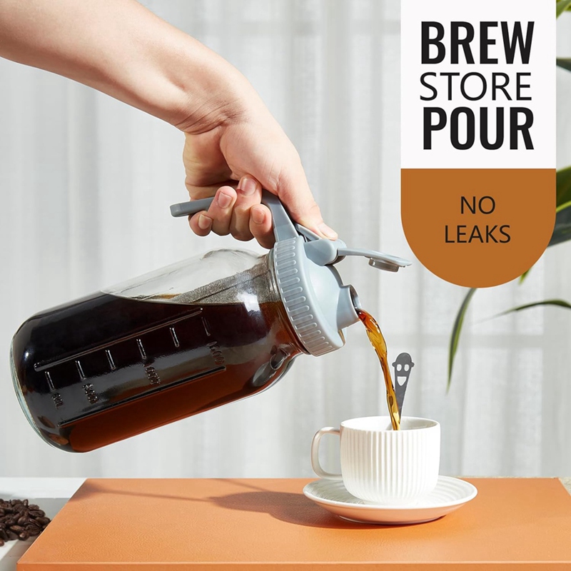 โถชงกาแฟสูตรเย็น 64 ออนซ์, โถแ - Cold Brew Jar บทวิจารณ์และราคา