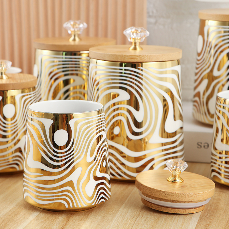 ชุดกระป๋องครัวเซรามิกเคลือบ 7  - Coffee Tea Sugar Canister Set บทวิจารณ์และราคา